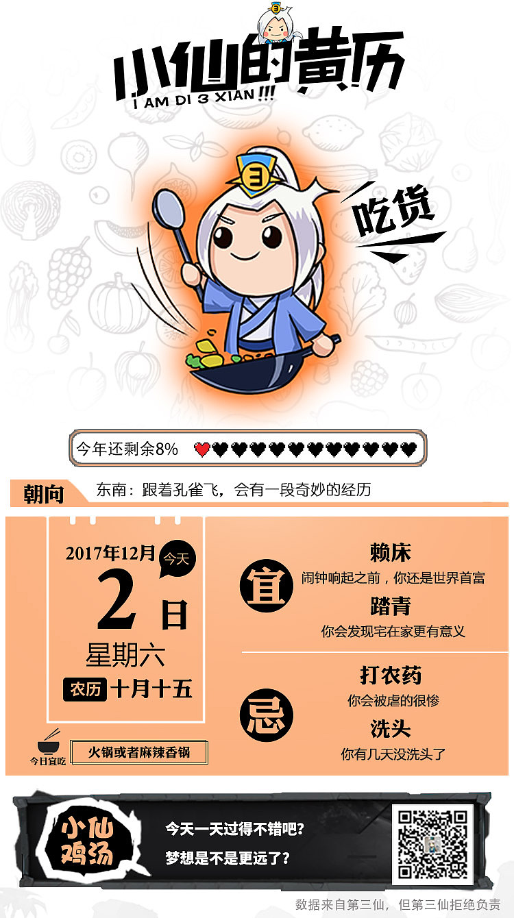 小仙的黄历（图ZOTkwNDEzNDA=） - 其他平面 - 站酷设计师一朵小花开了原创素材 - 站酷ZCOOL