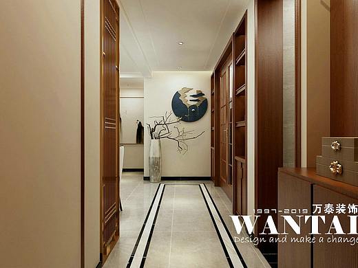 泰安天竹佳苑装修 | 天竹佳苑140m²新中式装修效果图