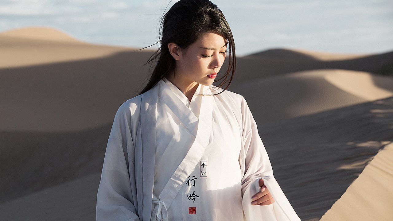 平沙行吟（图ZOTM3OTI4NjA=） - 人像摄影 - 站酷设计师摄影师不可说原创素材 - 站酷ZCOOL