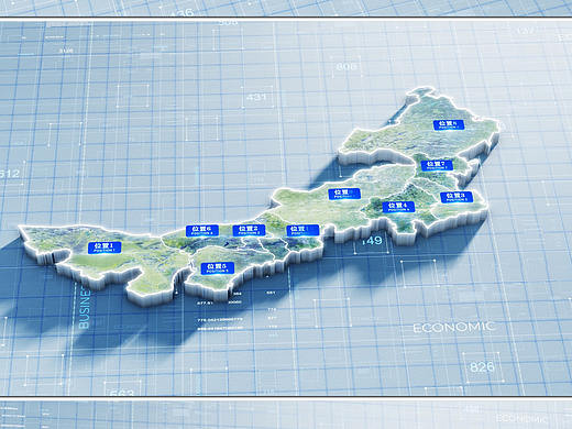 内蒙古三维地图