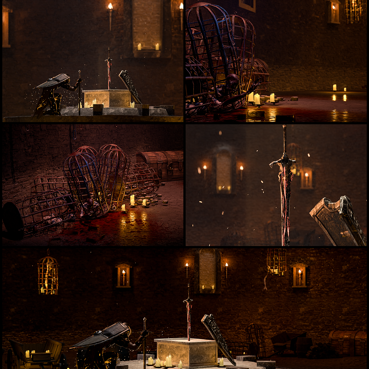 Dark souls Impression黑魂印象（图ZMjgwMjUzMDY0） - 场景 - 站酷设计师KDF1原创素材 - 站酷ZCOOL