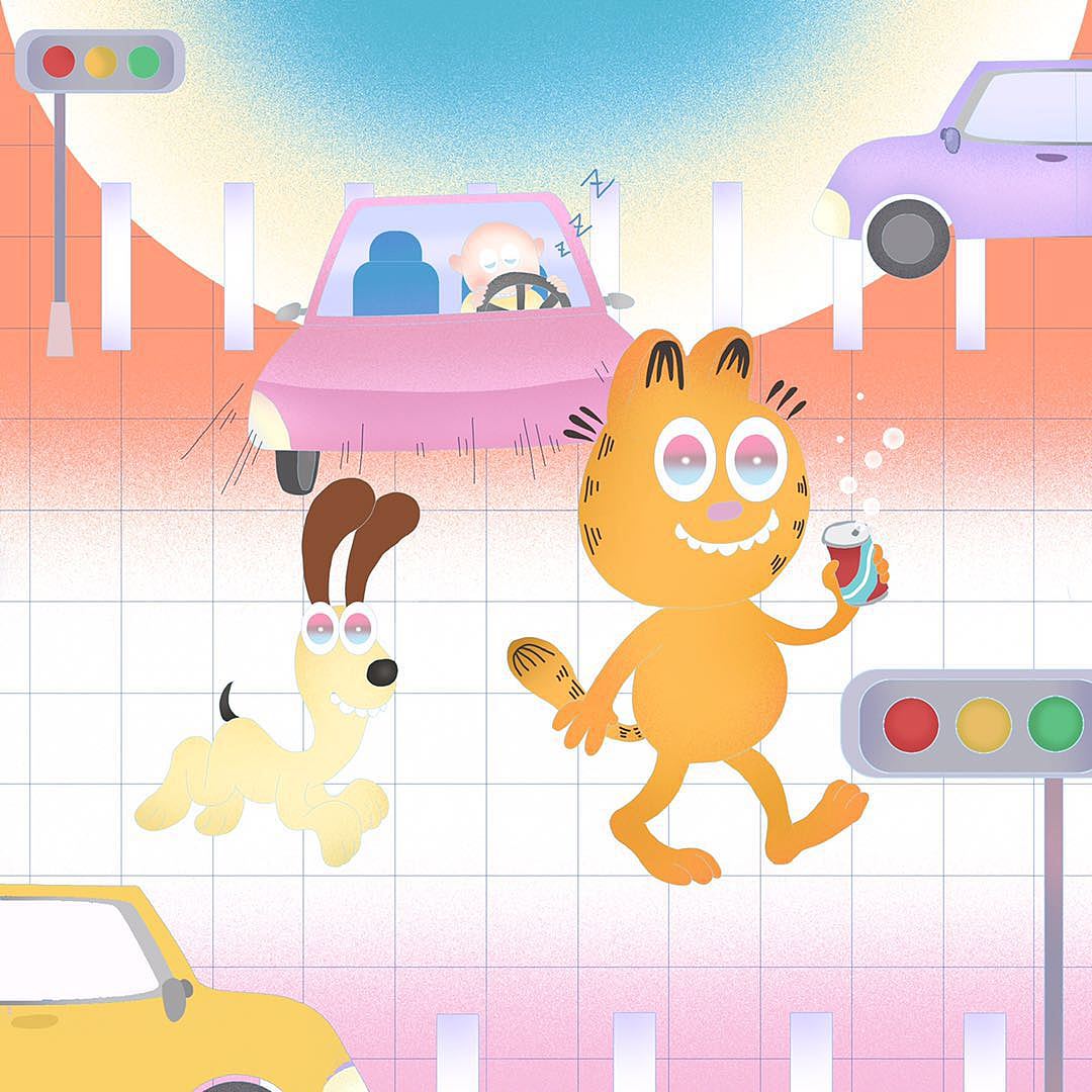 《DANGER》插画一组