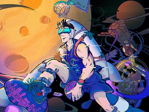 荣耀全球设计大赛《天工开“运”》概念插画设计