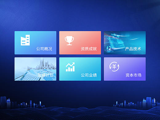 展示屏幕界面设计