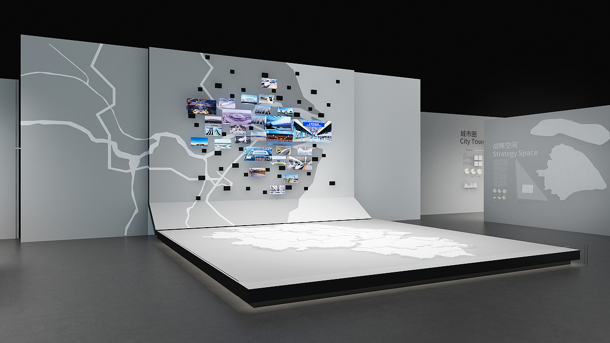 展厅效果图作品