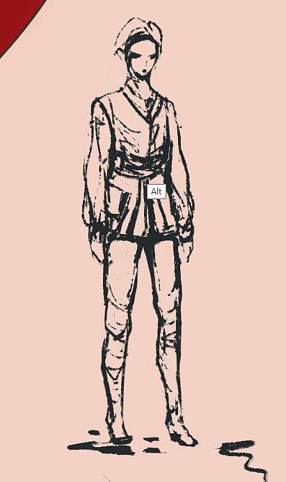 人物速写积累作品。