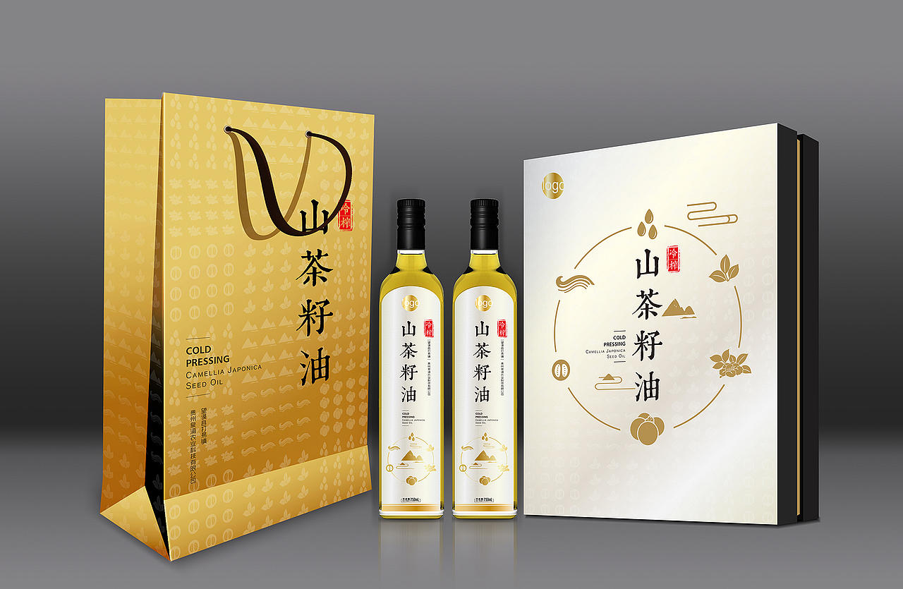高端原创品牌包装设计——野山茶油包装设计（图ZMTA0NjkxNDUy） - 包装 - 站酷设计师瑜品文化传媒原创素材 - 站酷ZCOOL