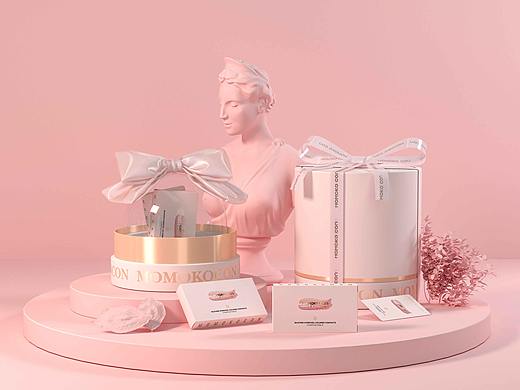 MOMOKO CON×Hellolink | 网红美瞳包装设计 VI设计