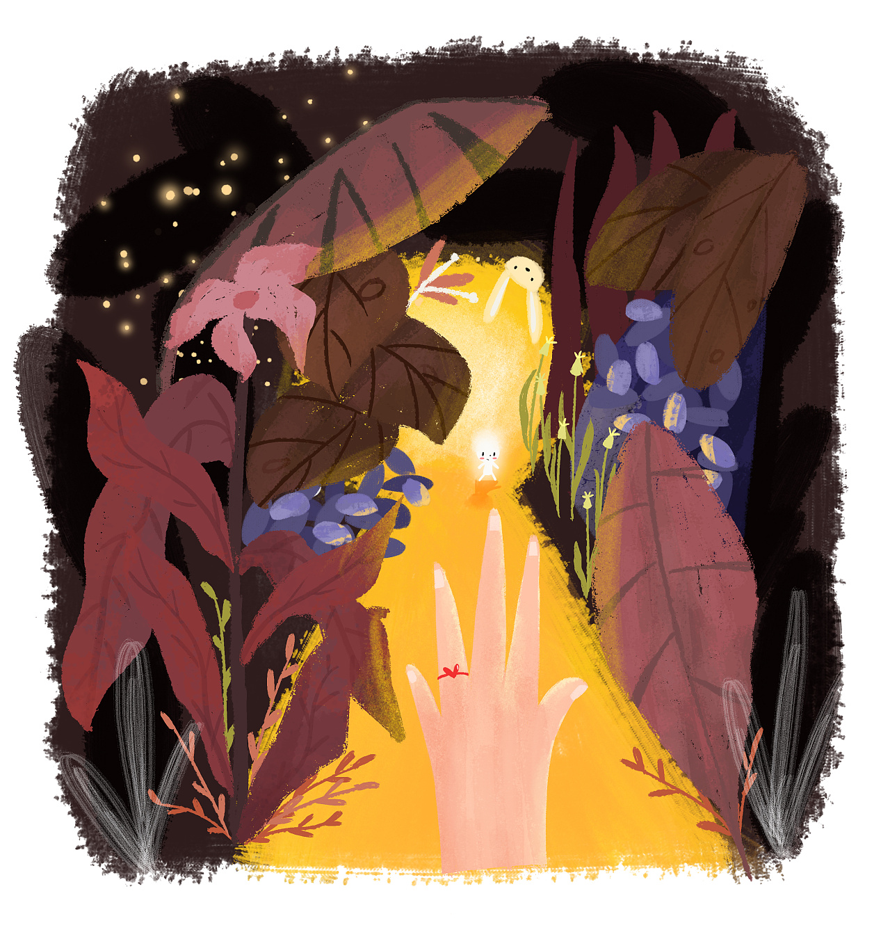 追寻/希望|插画|商业插画|倩倩倩 - 原创作品 - 站酷 (zcool)