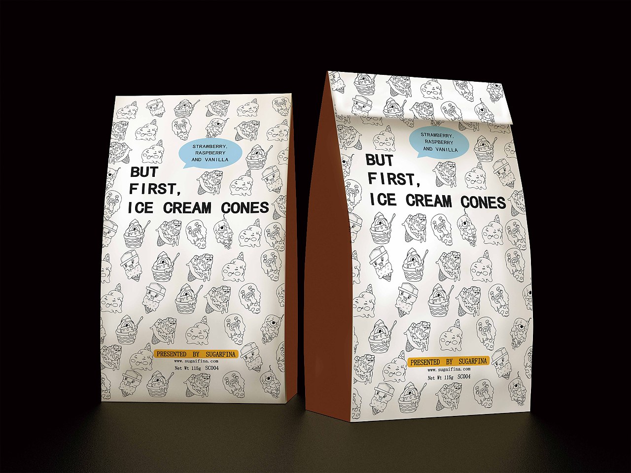 sugarfina糖果包装设计