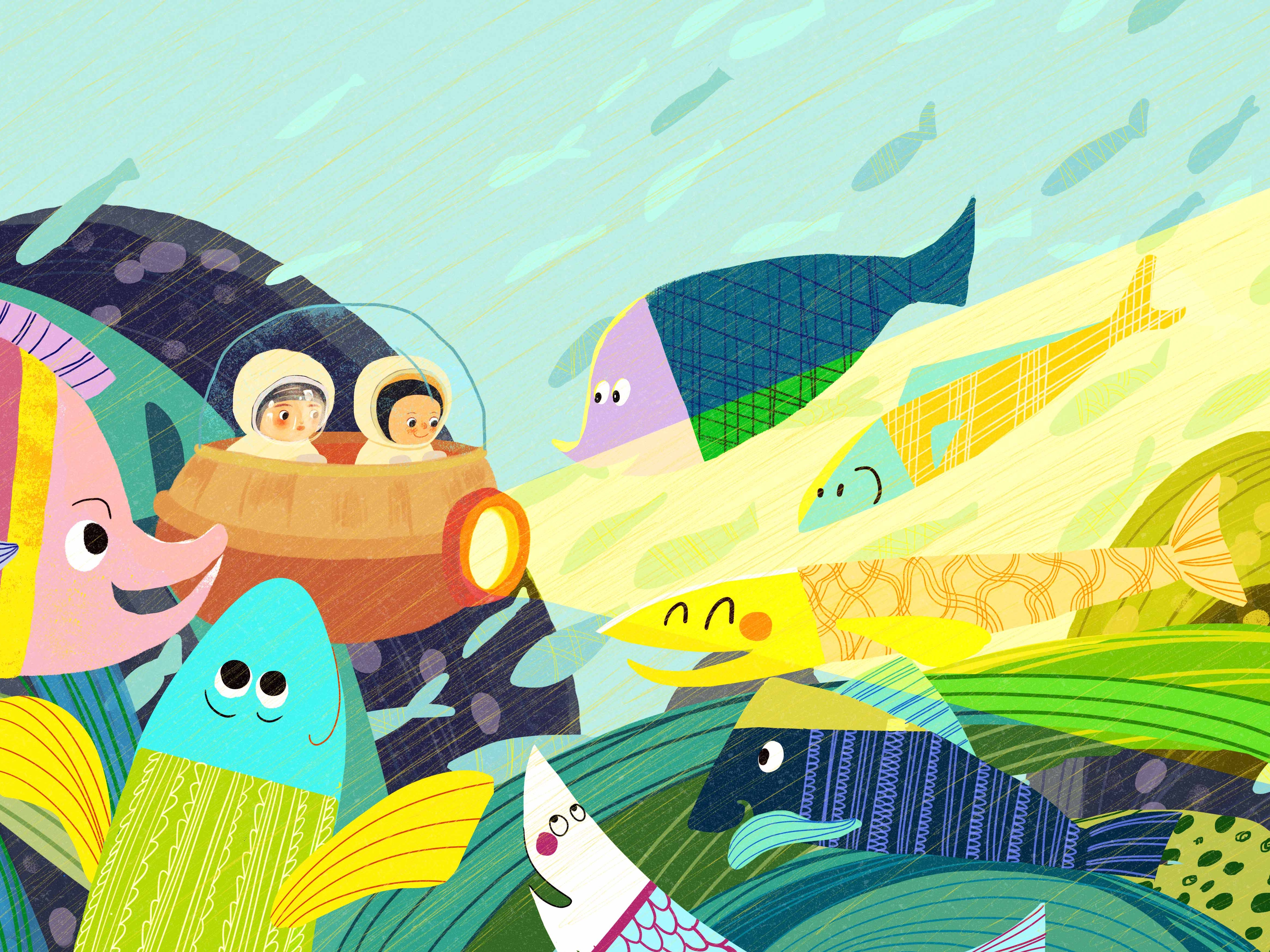 海底世界儿童插画