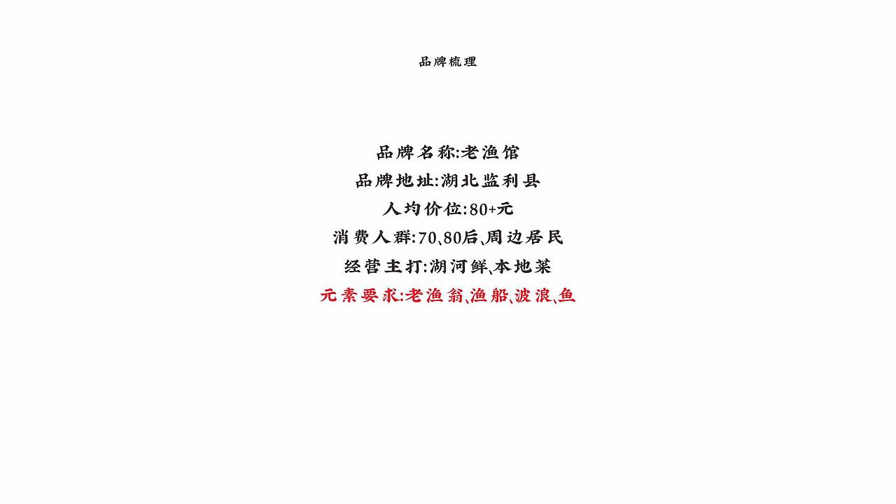 寻未·老渔馆全案VI（图ZMjI2NzAwNzI0） - 品牌 - 站酷设计师寻未视觉研究部原创素材 - 站酷ZCOOL