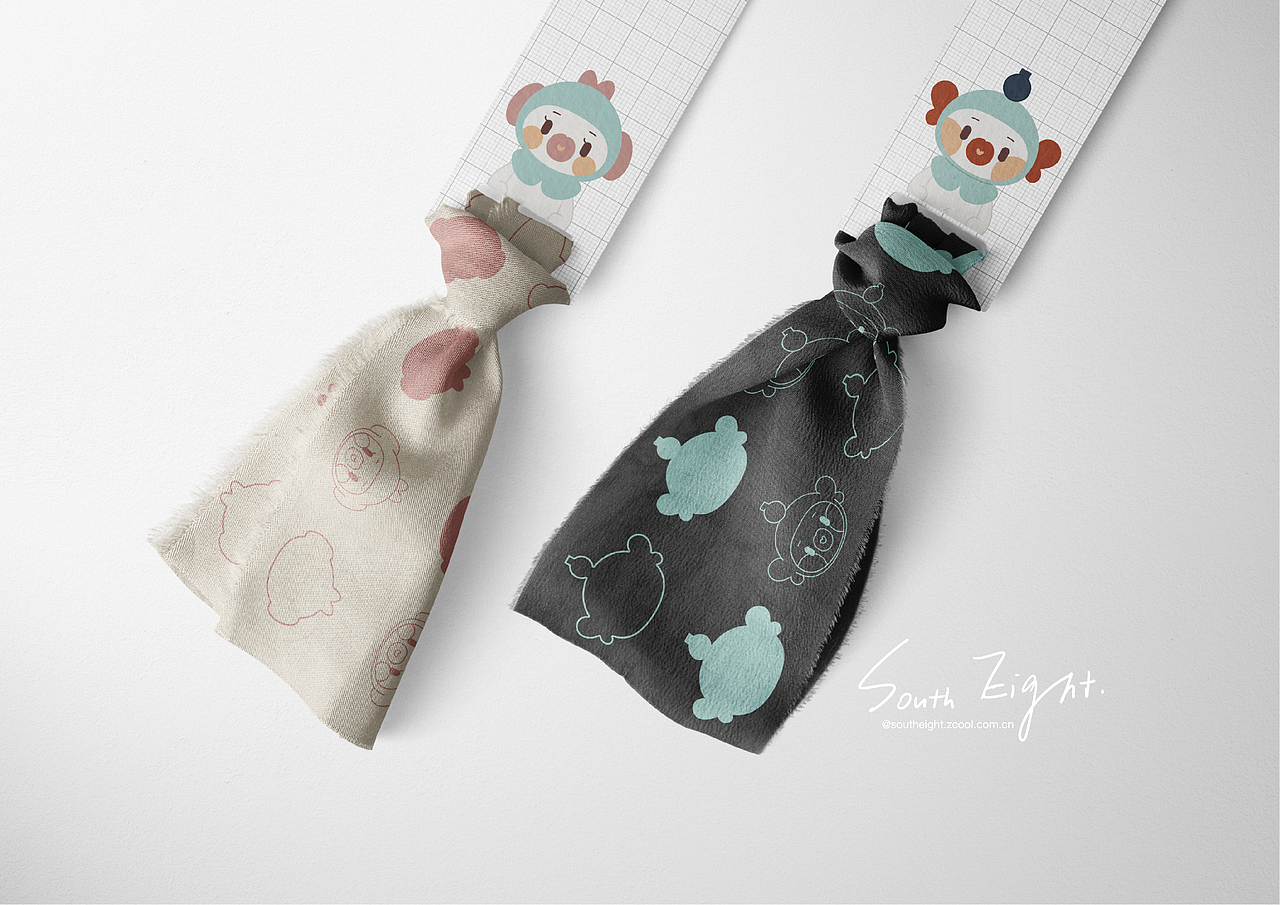 两只小鱼仔（图ZMjcwMDAzMzg4） - IP形象 - 站酷设计师夏南八原创素材 - 站酷ZCOOL