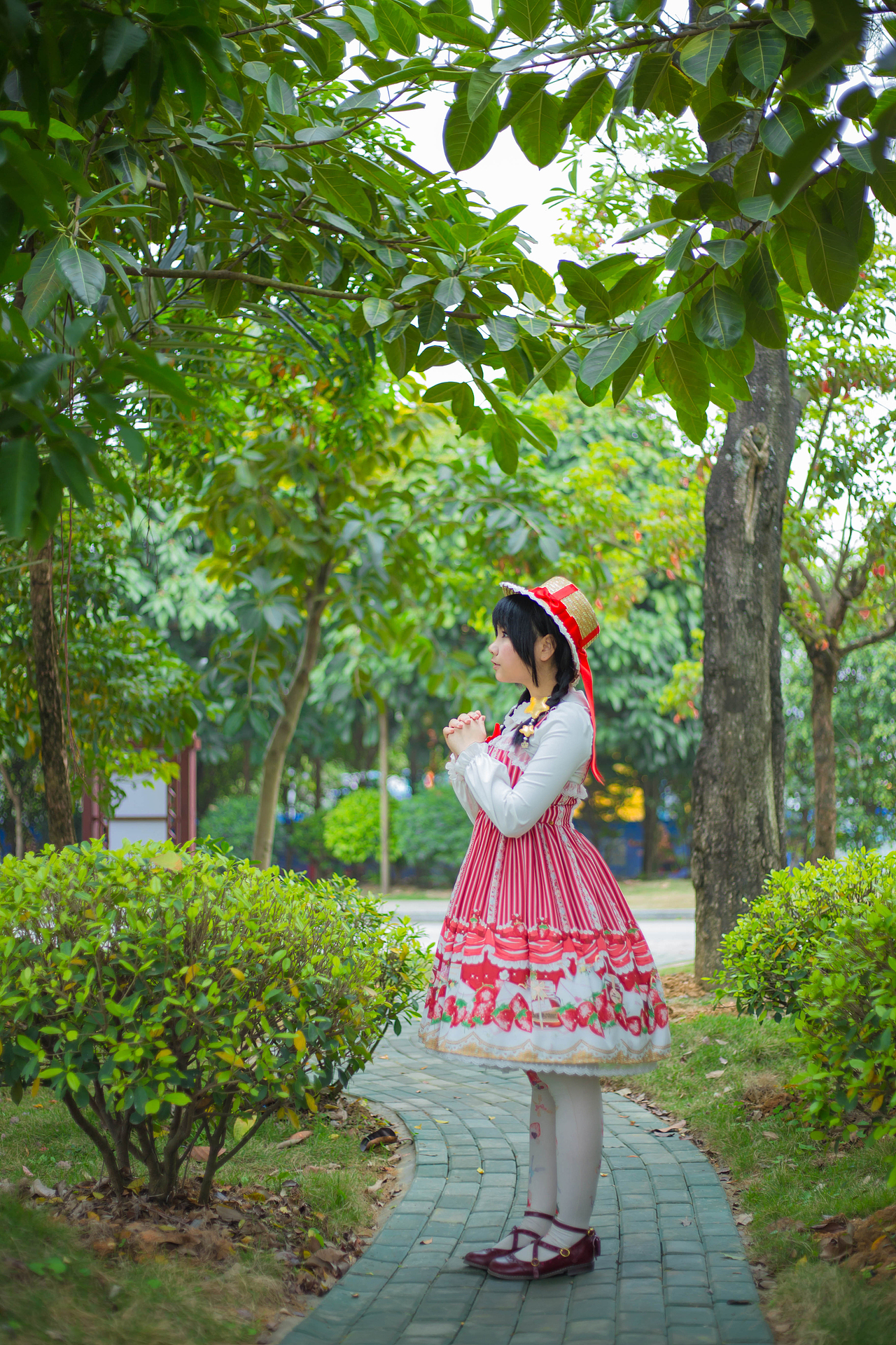 一个适合春游的季节。