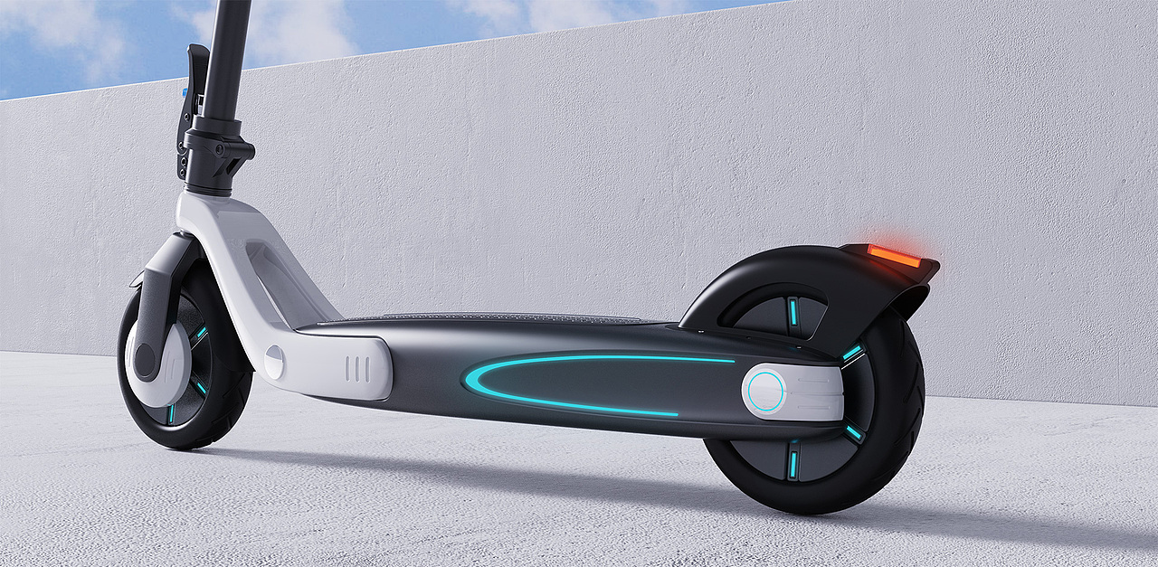 （智能）电动滑板车（图ZMjg5ODM3NjQ0） - 交通工具 - 站酷设计师乔恩特工业设计原创素材 - 站酷ZCOOL