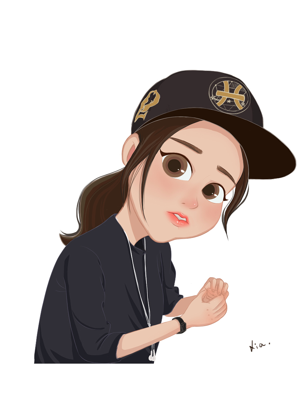 卡通头像,卡通形象设计|动漫|单幅漫画|吴霞2017_原创作品-站酷zcool