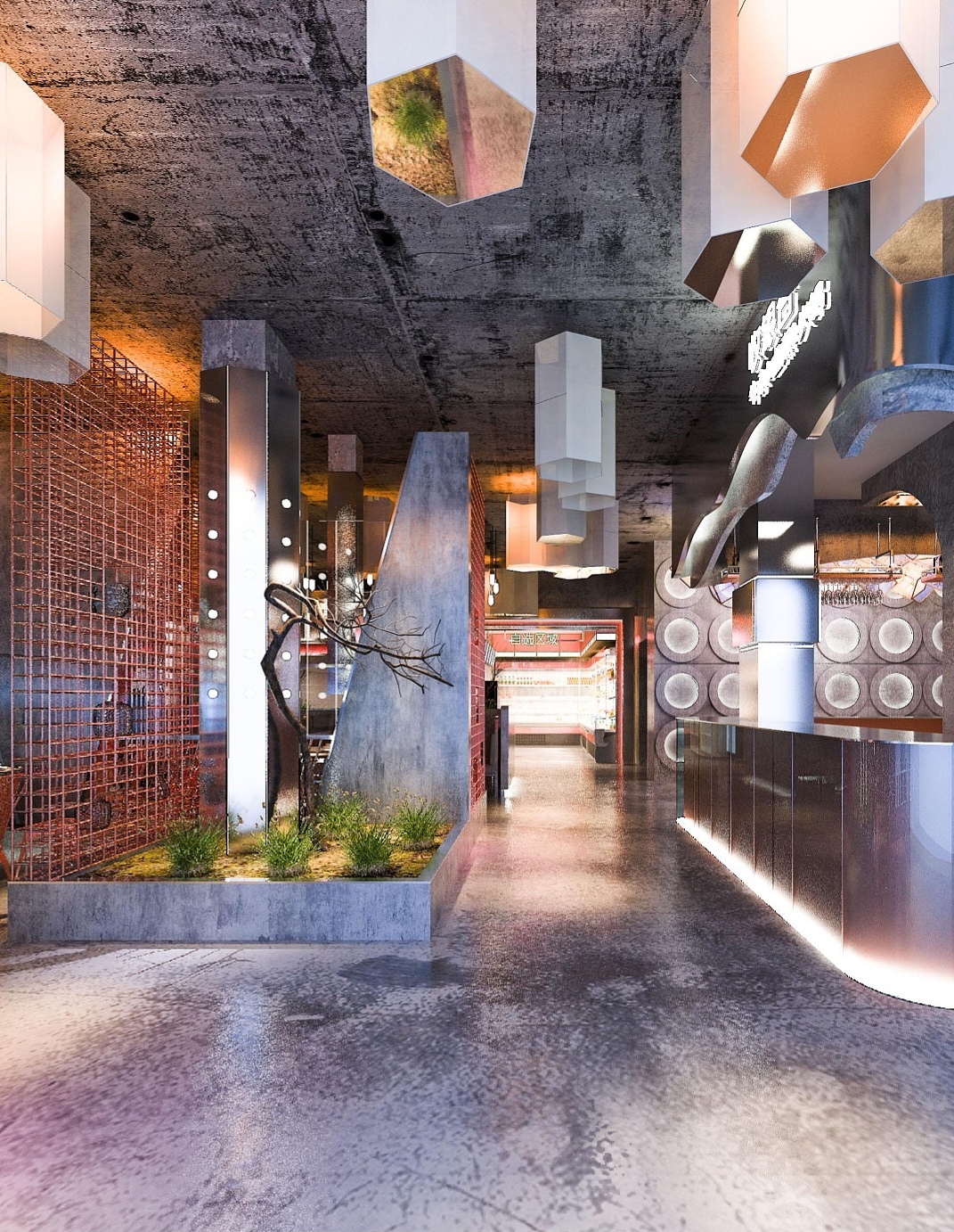 重金属工业餐厅