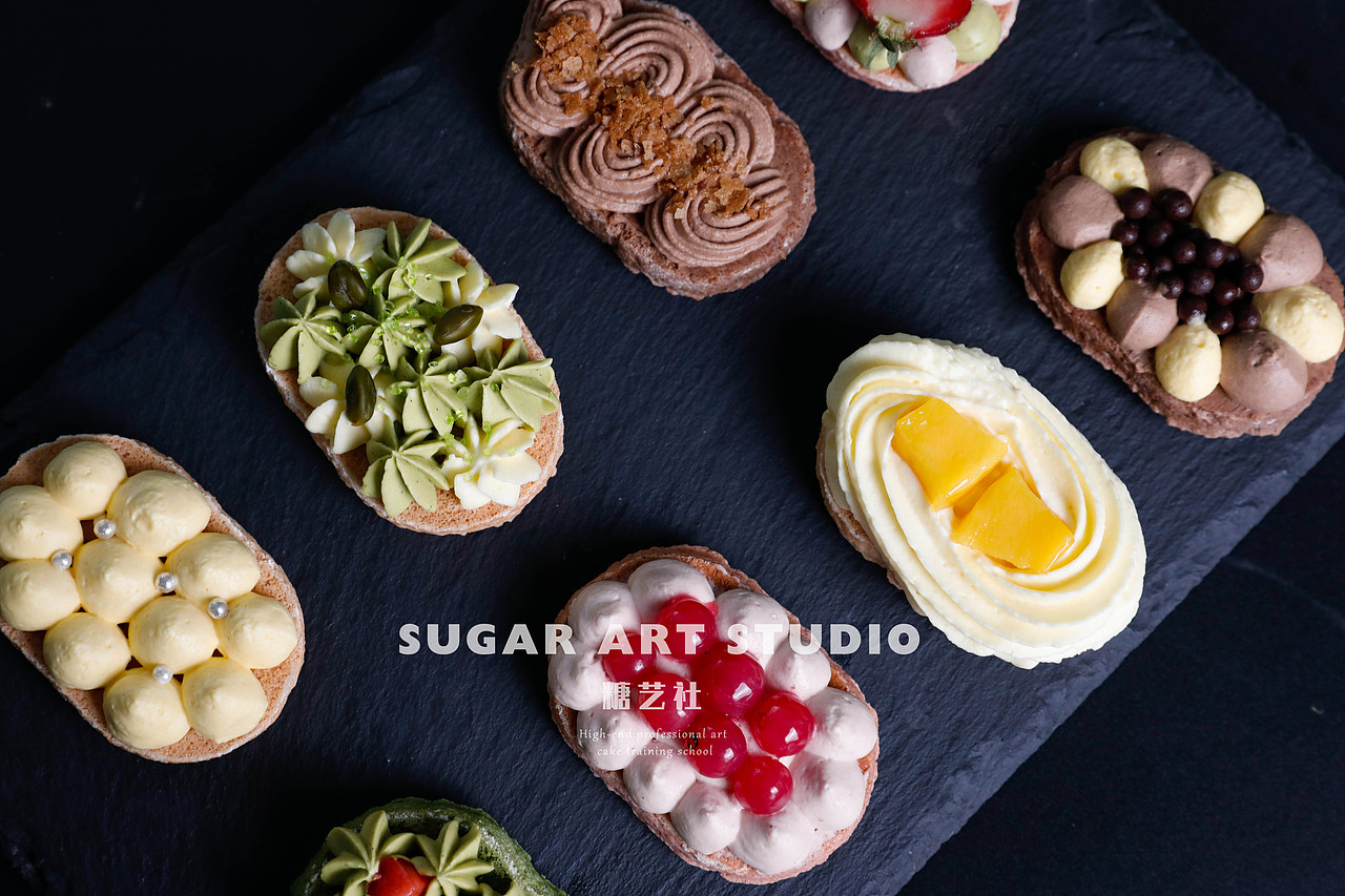 糖艺社达克瓦兹作品