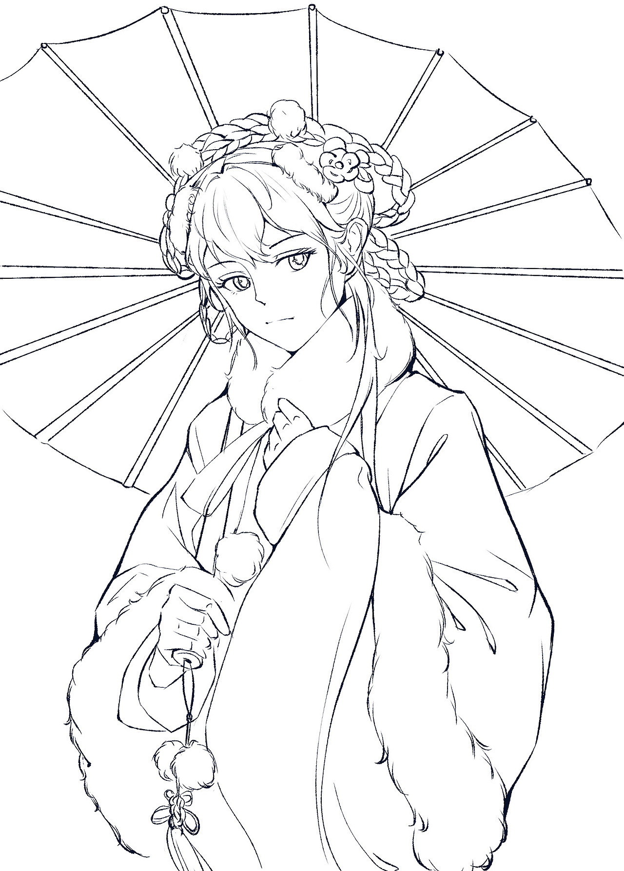 真人转动漫人物速写