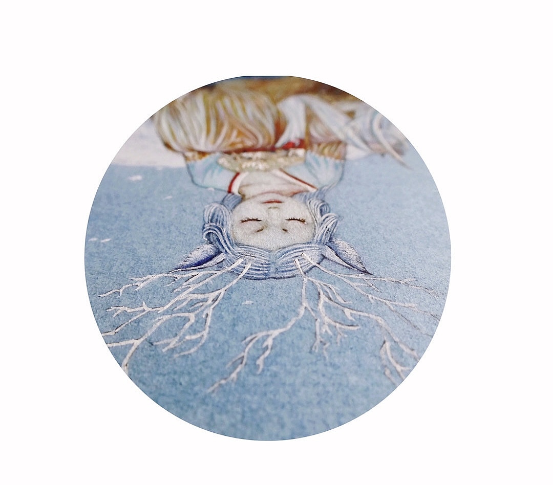 山海经系列之《夫诸》（图ZMjM1NzI5NzEy） - 绘画 - 站酷设计师凉小天儿原创素材 - 站酷ZCOOL