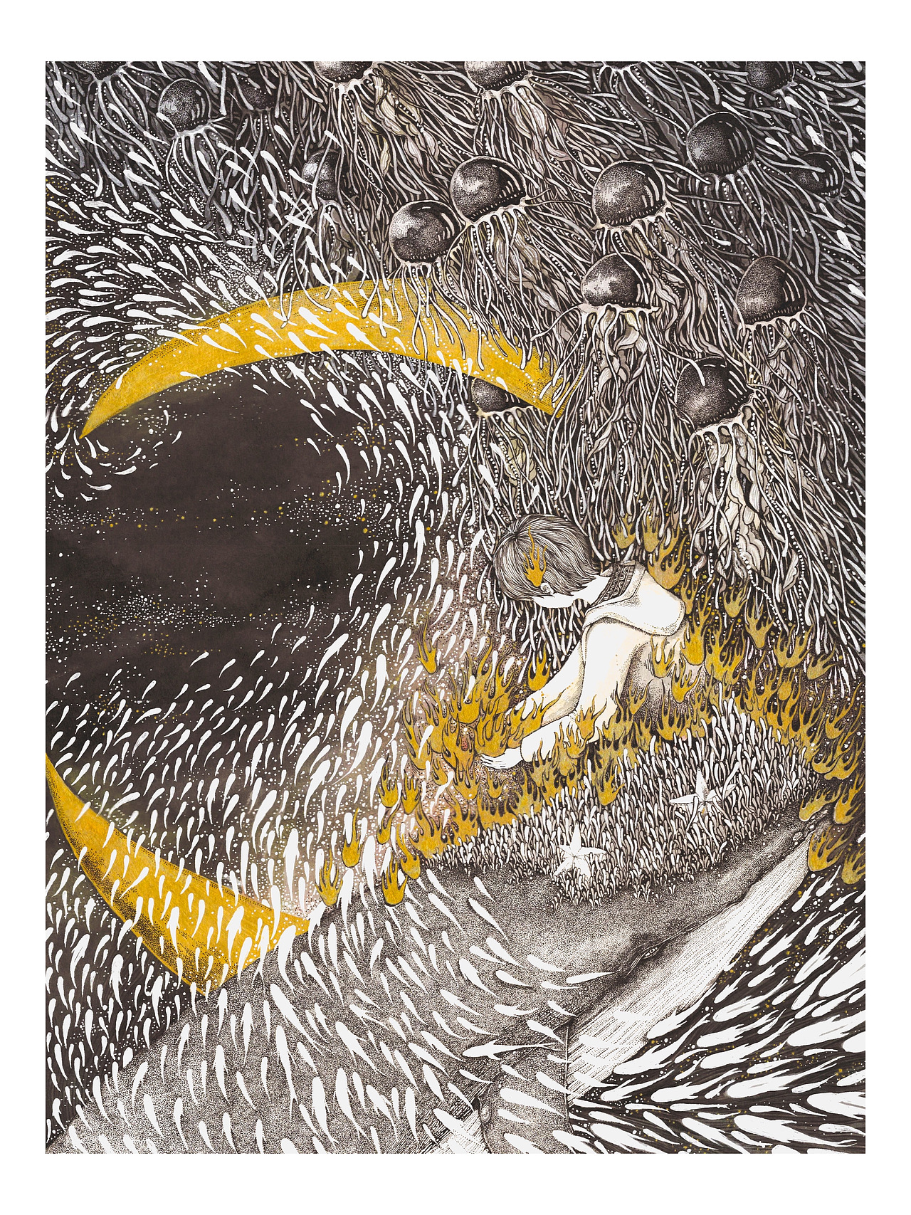 洄游鯨夢-焚化-取心（圖ZMTk3ODYyNzA4） - 概念設(shè)定 - 站酷設(shè)計(jì)師橘子座原創(chuàng)素材 - 站酷ZCOOL