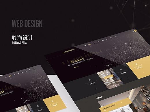 集团网站两枚以及海报等杂物