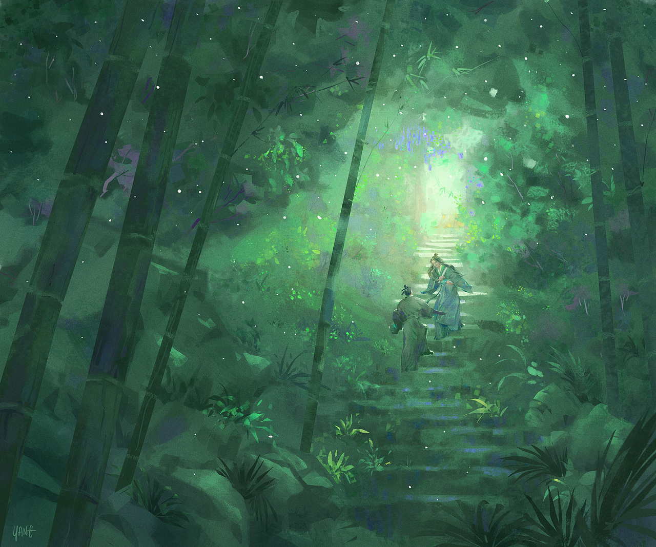 6月 - 江湖之二（图ZMjYzMjgxOTIw） - 艺术插画 - 站酷设计师擅长吃饭原创素材 - 站酷ZCOOL