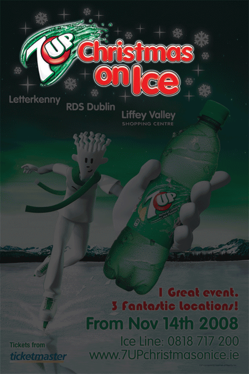 LE 冷光广告 海报