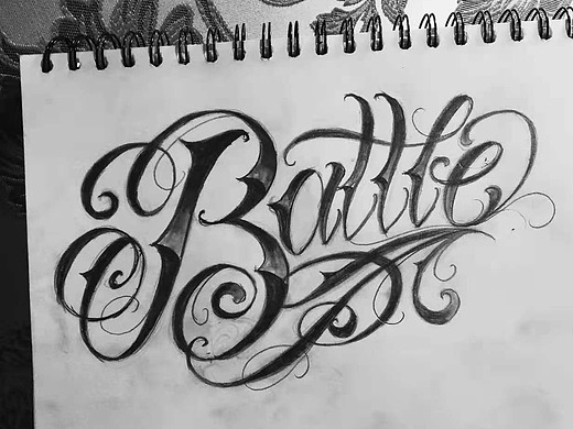 奇卡诺花体字magic|平面|图案|小唐7966_原创作品-站酷zcool