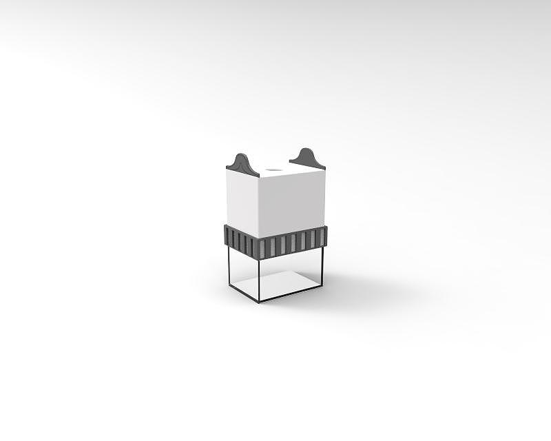 产品生活用品文创礼品文具岭南文化镬耳屋套装菠萝与排骨文创12菠萝与