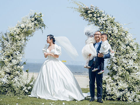 草坪婚礼跟拍｜客片❤️自然生长的爱意