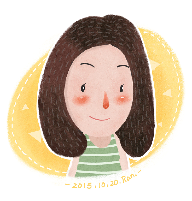 住家妈妈,插画人像到底怎么抓特点,我一定要好好研究一下。。。