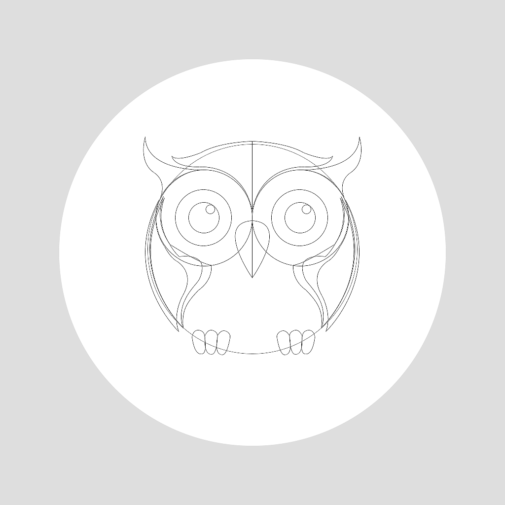PS绘制质感小鹰-Owl（图ZODUxOTk4Njg=） - 图标 - 站酷设计师墨北客原创素材 - 站酷ZCOOL