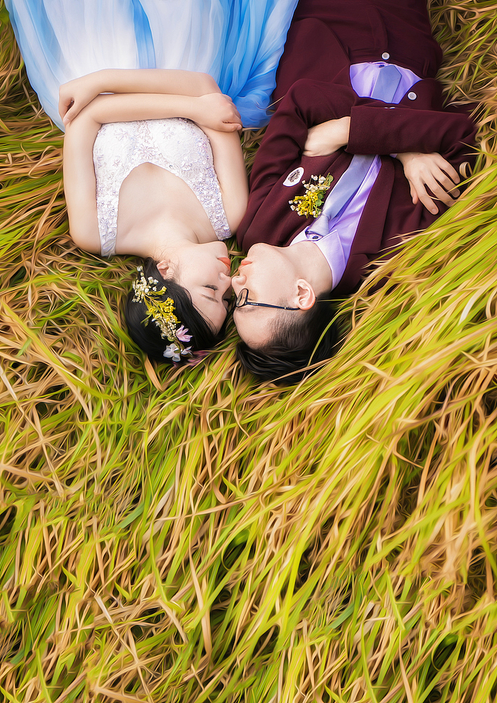 枫叶婚纱照##东莞三月印记摄影工作室#