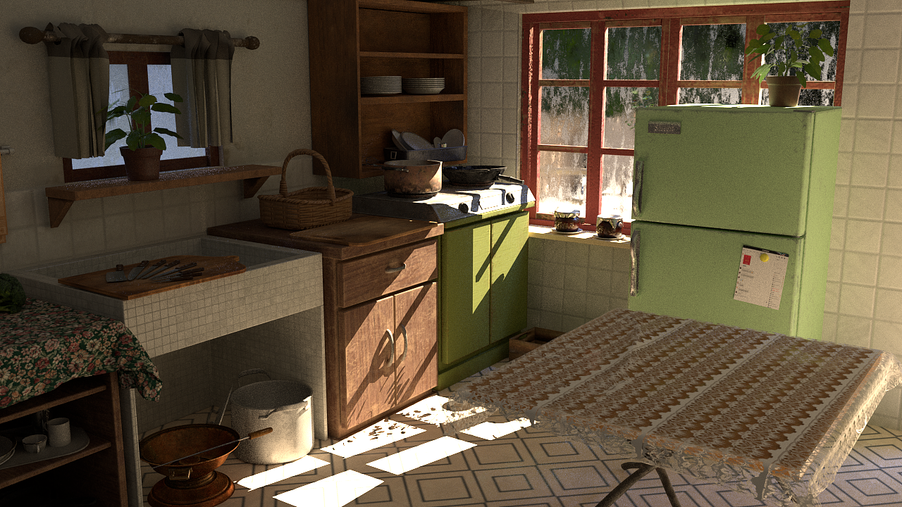 maya建模阿诺德渲染