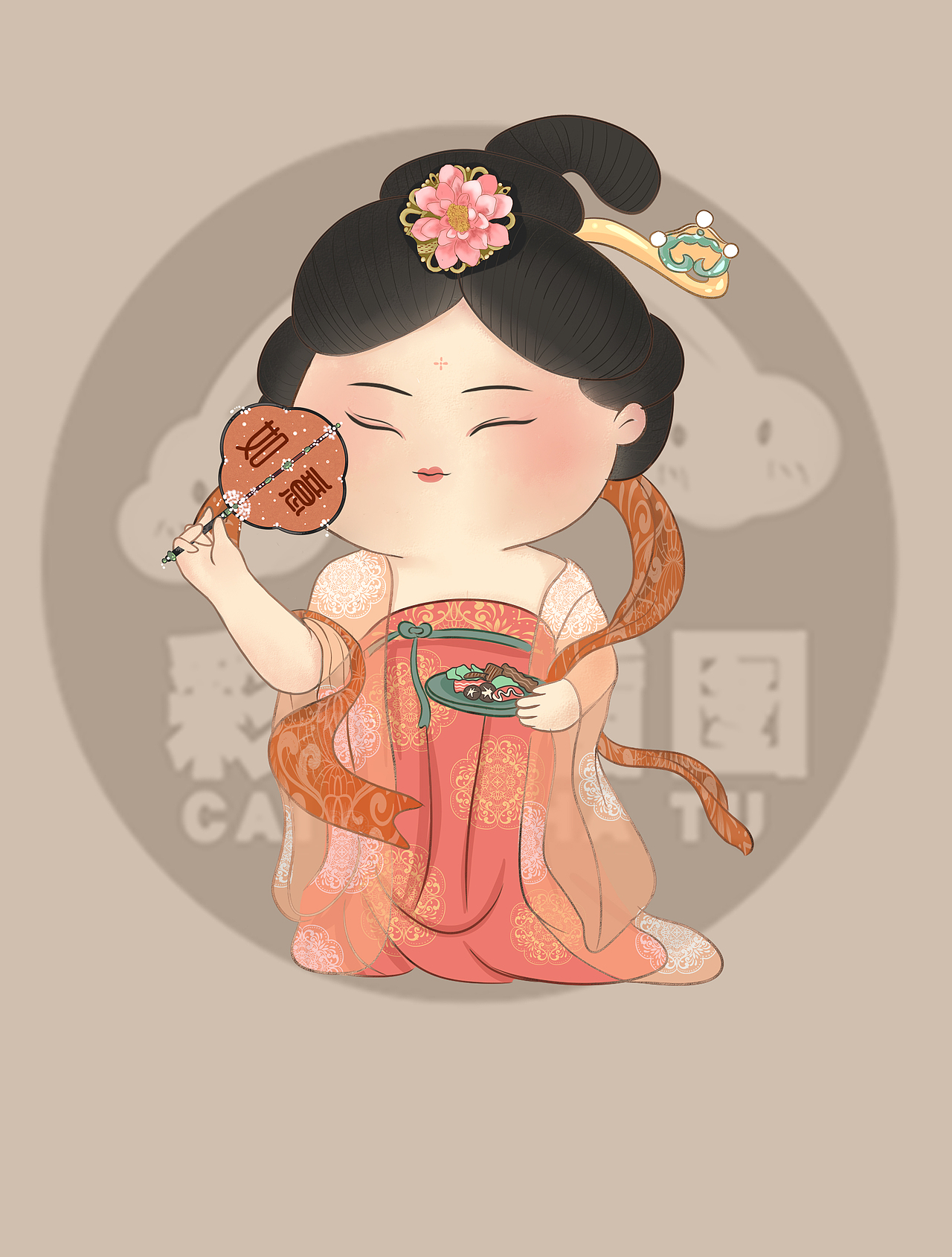 如意吉祥物（图ZMjQ0MzUzNDcy） - IP形象 - 站酷设计师彩云朵朵来原创素材 - 站酷ZCOOL