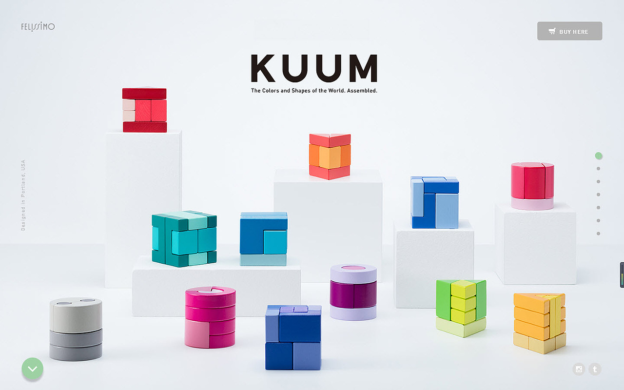 一番一站玩具网站赏析：kuum官网（图ZNjAzNjQ4Mjg=） - 企业官网 - 站酷设计师云华设计原创素材 - 站酷ZCOOL