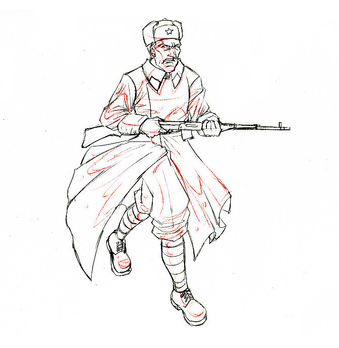 2011毕业设计<白桦林>动画设定.