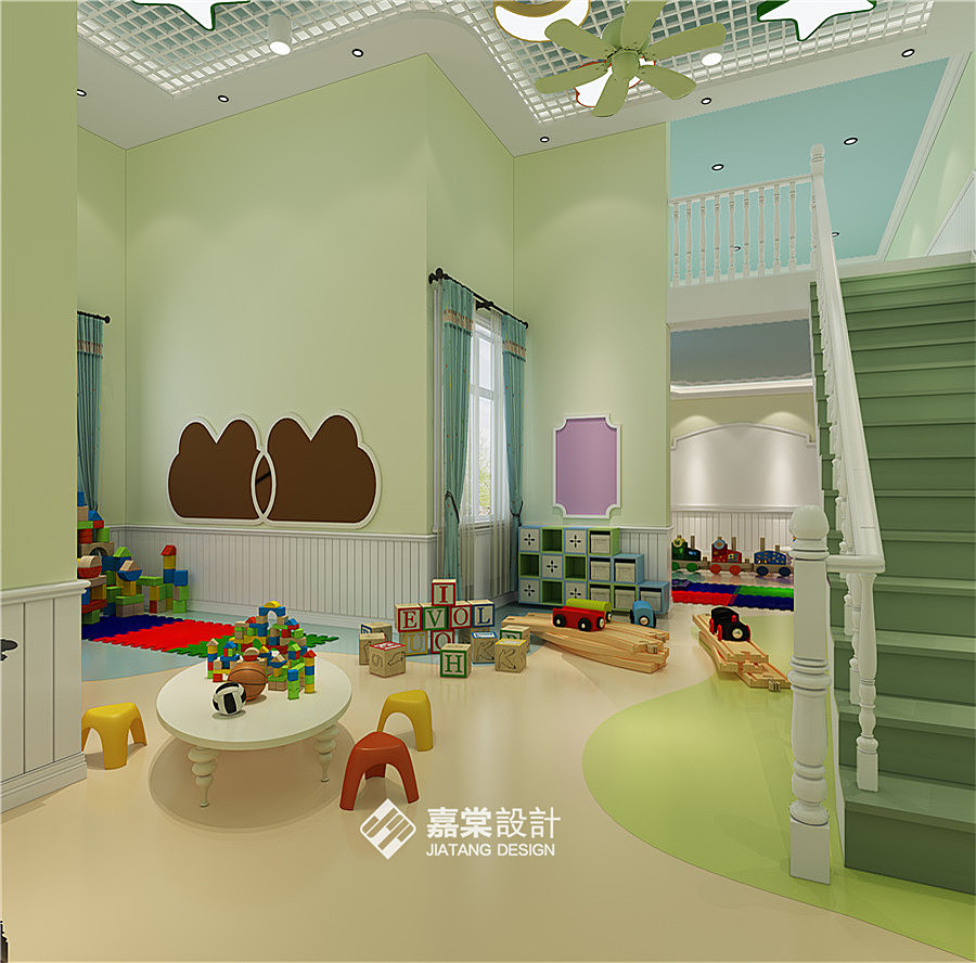 郑州幼儿园室内设计,幼儿园装修施工公司