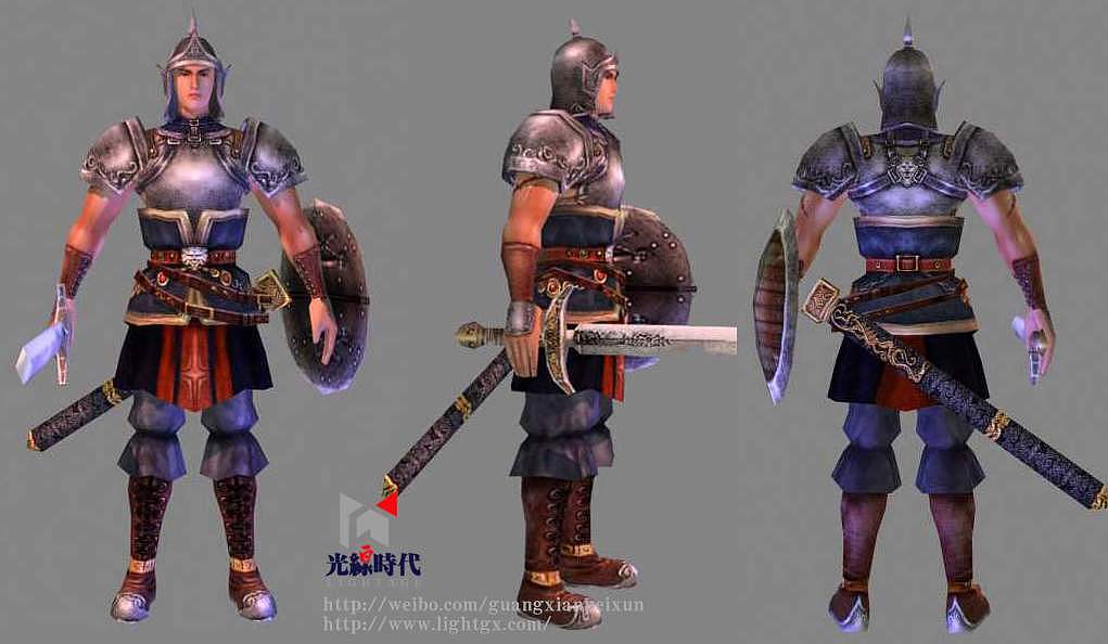 游戏模型（图ZMTAyNDY1MTU2） - 人物/生物 - 站酷设计师lightablaze原创素材 - 站酷ZCOOL