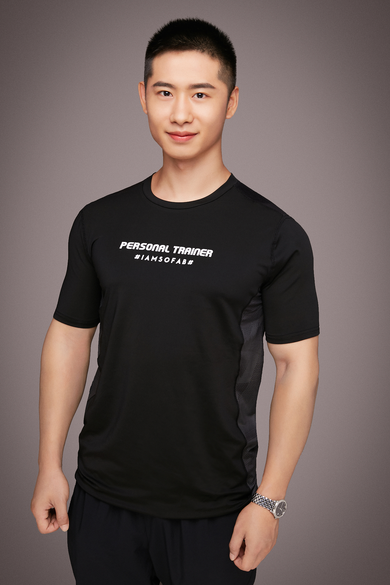 人物形象健身教练后期