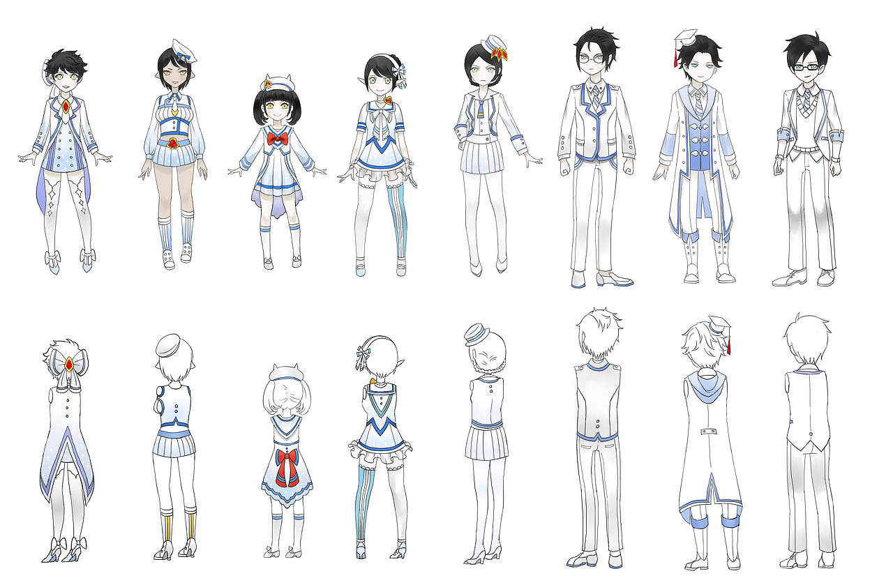 2013-2017龙之谷服装设计存档