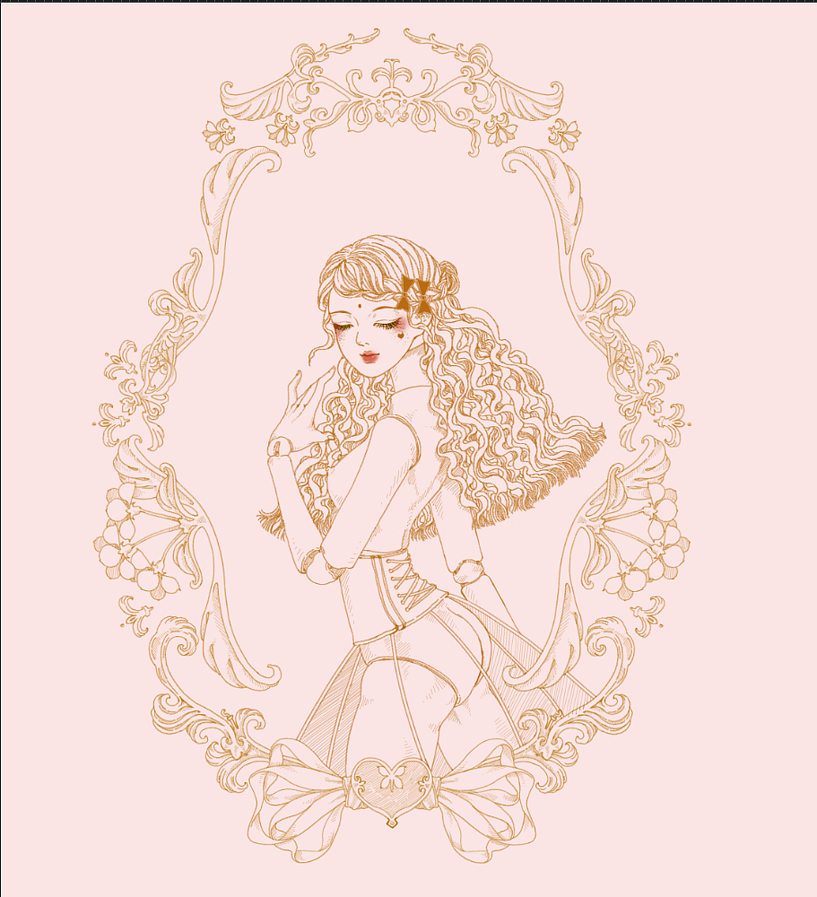 lolita印花