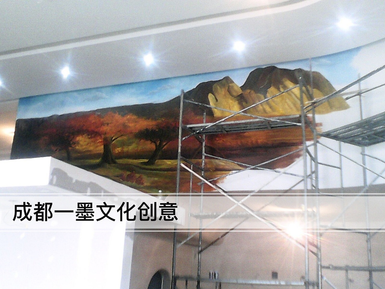 3D墙画 3d立体画 3D墙绘 油画