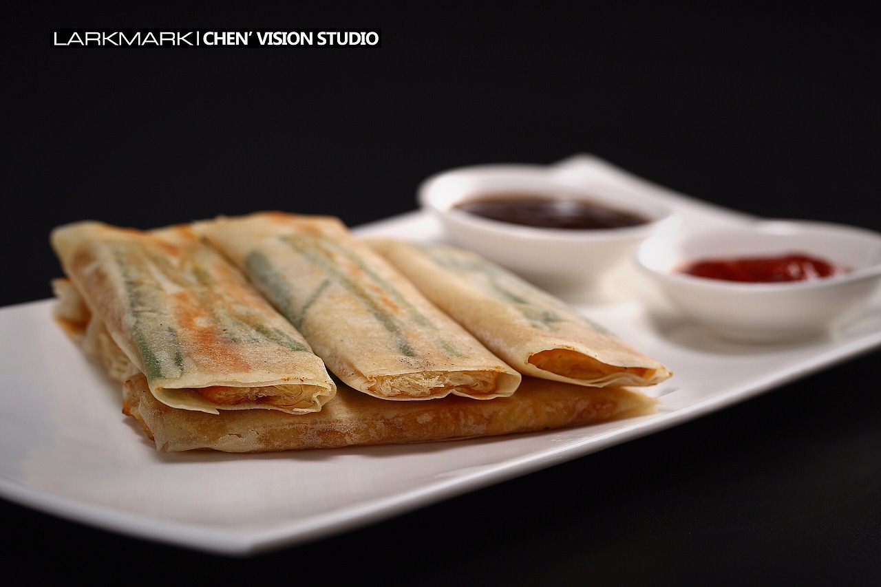 张生记创意摆盘系列创意中餐摄影中式点心拍摄