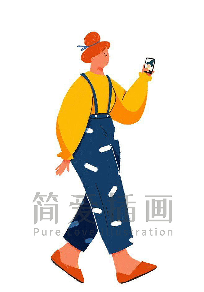扁平风人物插画（图ZMjE0MDIxOTM2） - 商业插画 - 站酷设计师简爱绘馆原创素材 - 站酷ZCOOL