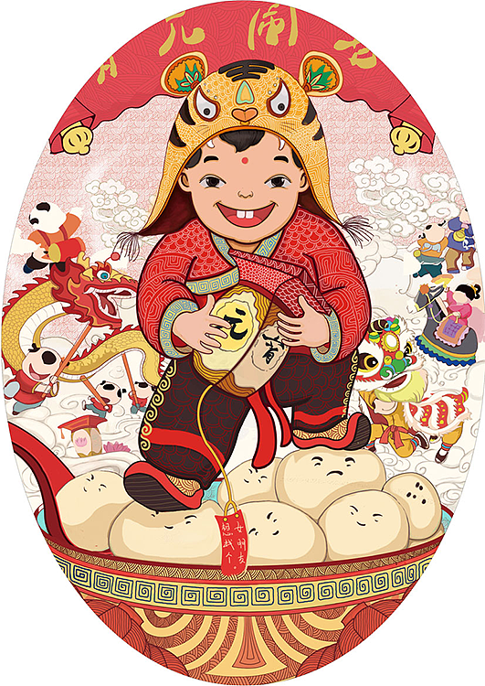 传统节日插画设计（图ZMTA2NDU5NjM2） - 概念设定 - 站酷设计师Alan_梁先生原创素材 - 站酷ZCOOL