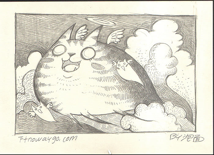 身边的猫咪,一套铅笔涂鸦，希望大家喜欢（图ZMTIwMzE3NzY=） - 创作习作 - 站酷设计师还是一碗泡面原创素材 - 站酷ZCOOL