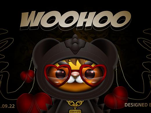 WooHoo小老虎IP设计