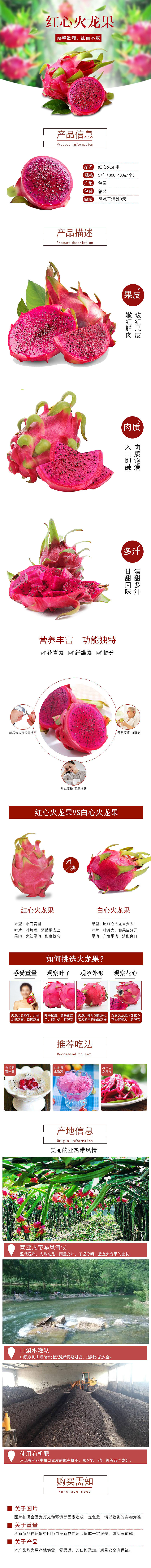 火龙果详情页（图ZMTY0OTM3NDA0） - 运营设计 - 站酷设计师十年之后123原创素材 - 站酷ZCOOL